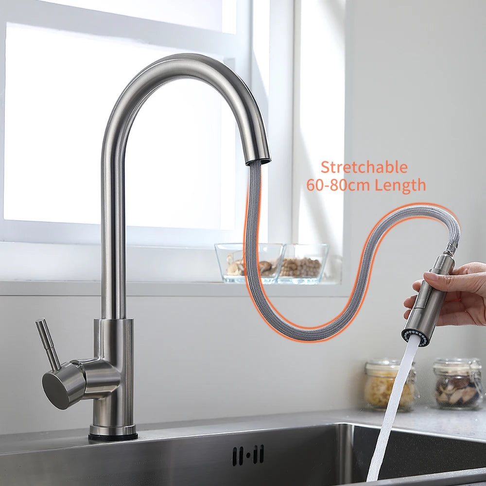 Smart Touch Kitchen Faucet with Sensor