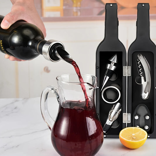 3 Pieces Creative Wine Bottle Opener, Gift Set