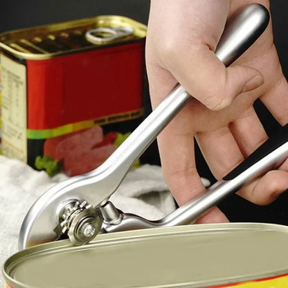 Manual Stainless Steel Can Opener Multifunction