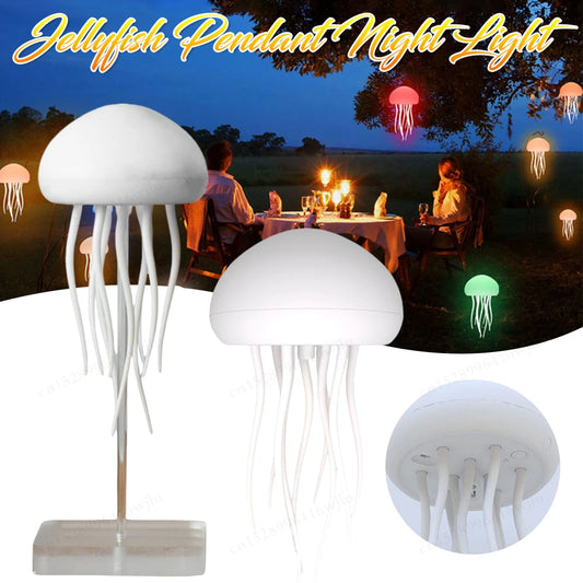 Jellyfish Pendant Light Voice Control