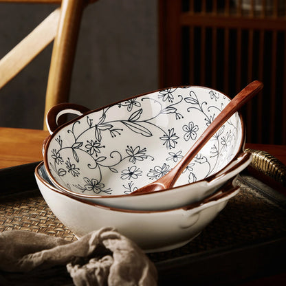 Japanese ceramic soup bowl