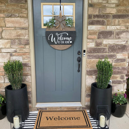 Welcome Sign Farmhouse Decor Hanging